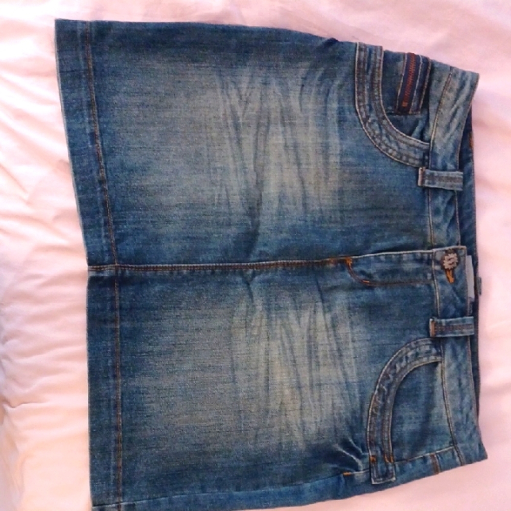 Blue Epic Denim Skirt Size 14